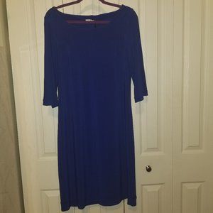 Ruth Rivers "Louise" Royal Blue Dress
